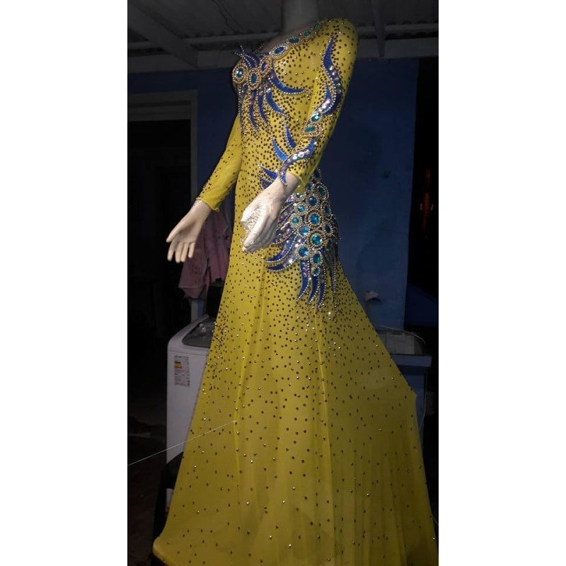 Samba Pageant Luxury Queen Formal Wear - BrazilCarnivalShop