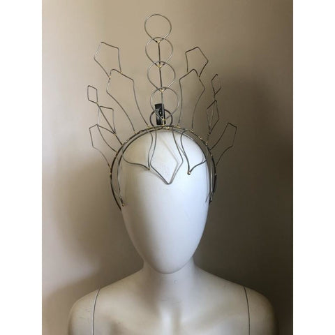 Headdress Wire Frame - Swirls & Curls