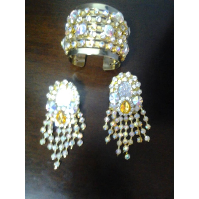 Pageant Queen Luxury Dress Samba Wear - BrazilCarnivalShop