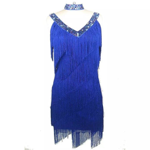 Afro Azul Samba Passista Dress