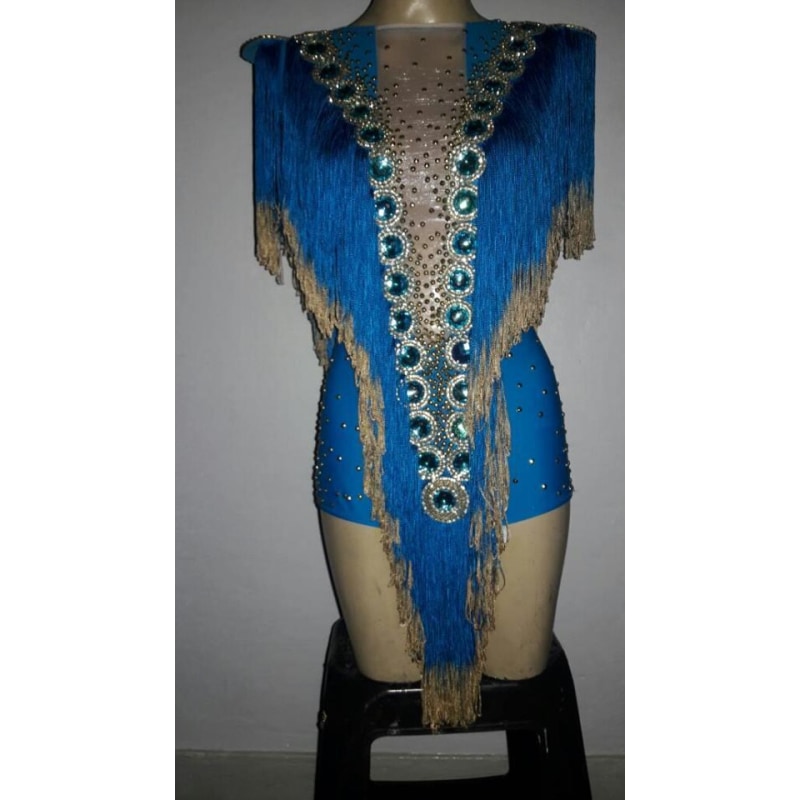 Regina Fringes body Shorts Show Samba Romper