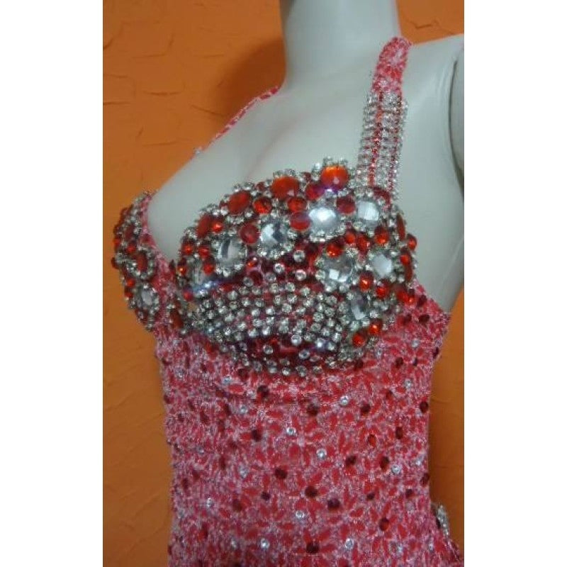 Vermelho Crystal Brilho de Samba - BrazilCarnivalShop