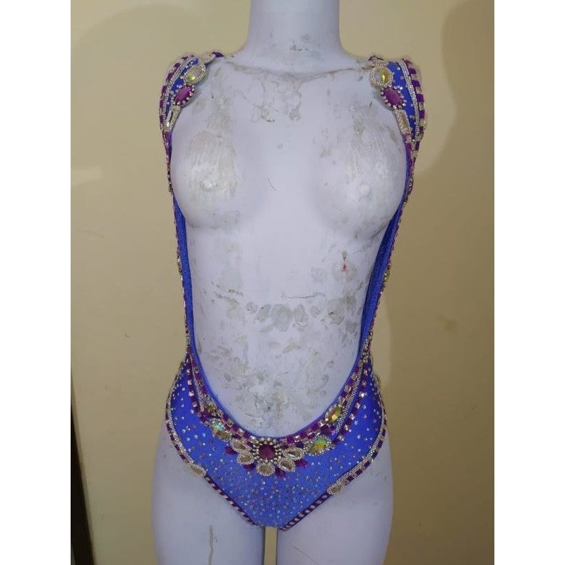 Lilac Trikini One Piece