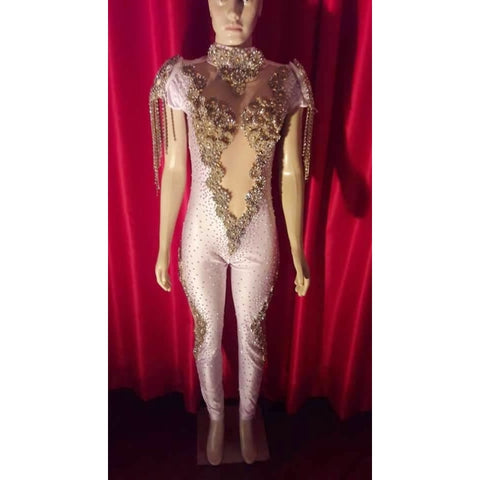 Divina Gold Body with Chains