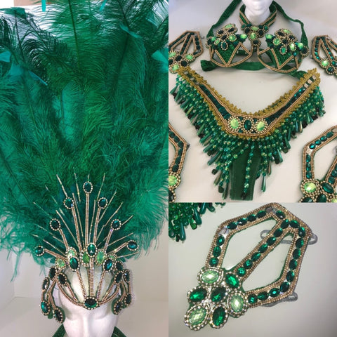 Amazonia Samba Complete 10 Piece Costume