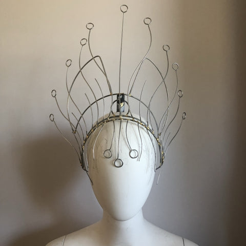 Headdress Wire Frame - Curls