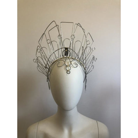 Headdress Wire Frame - Curves and Swirls
