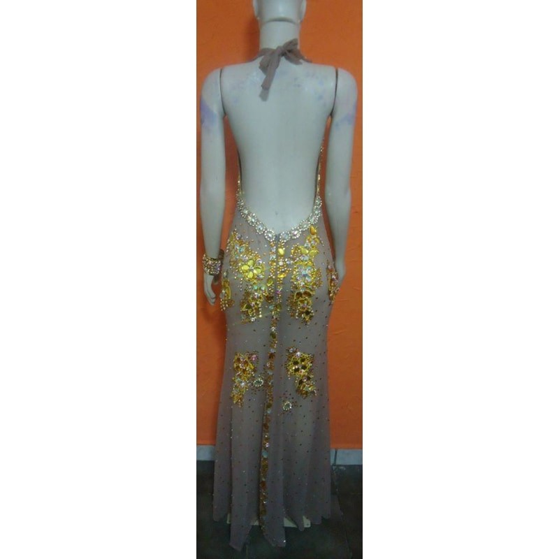 Pageant Queen Luxury Dress Samba Wear - BrazilCarnivalShop