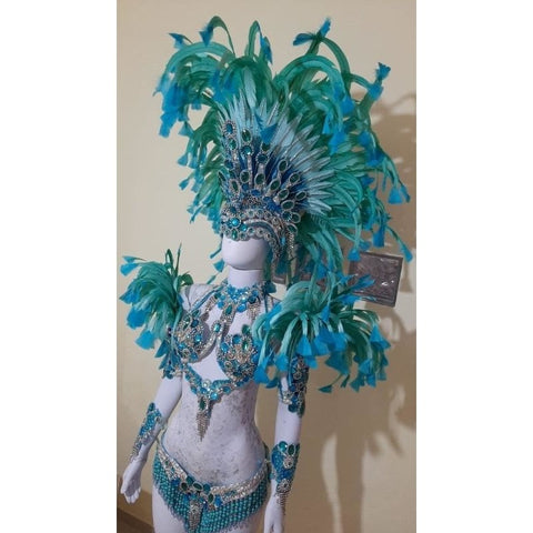 Blumarine Plumes Bikini Samba Costume