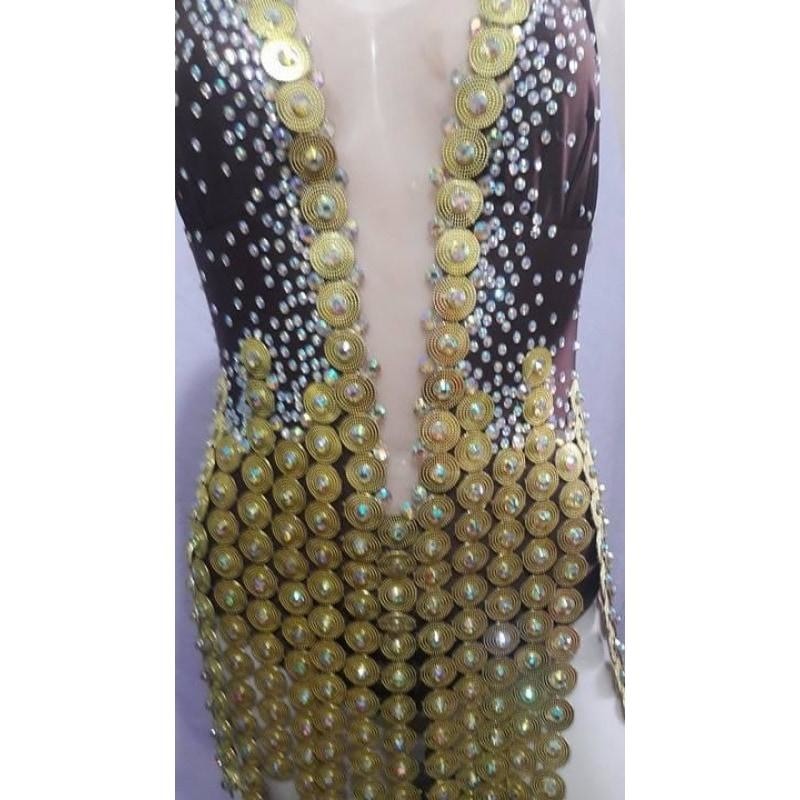 Diva de Ouro Samba Show One Piece - BrazilCarnivalShop