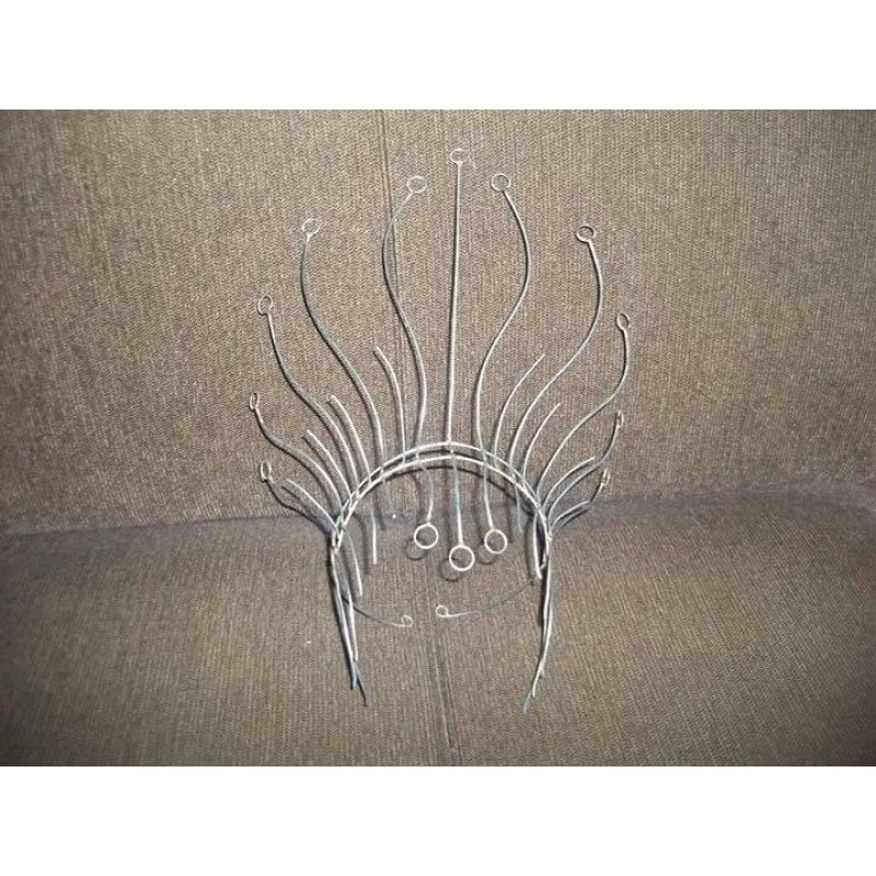 Headdress Wire Frame - Swirl Rays - BrazilCarnivalShop