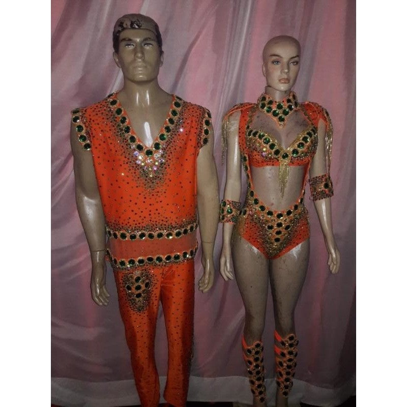 Laranja Samba Sapucaí