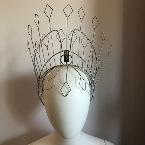 Headdress Wire Frame - Dots and Spikes