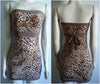 Animal Print Beaded Petite Samba Dress - BrazilCarnivalShop