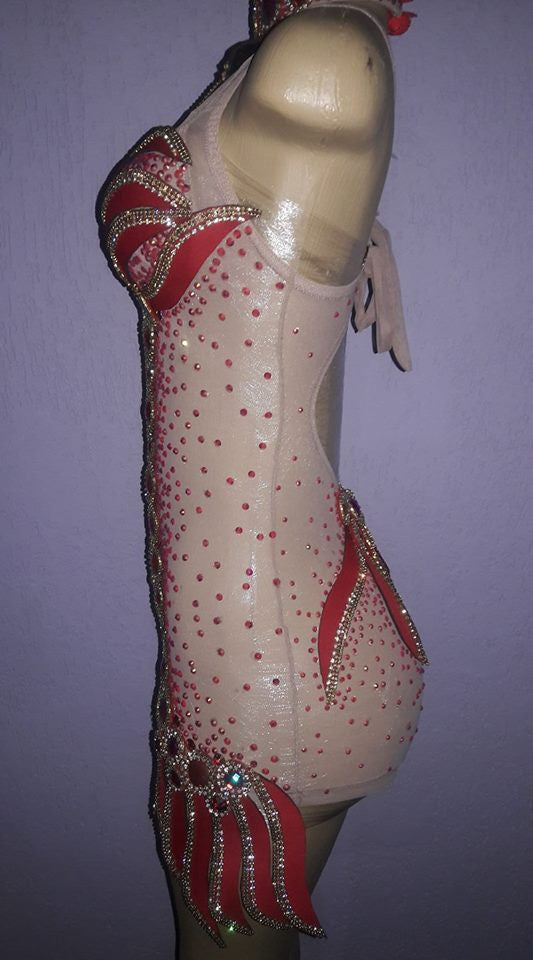Camila Rays Samba Romper Diva Wear - BrazilCarnivalShop