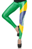 Brazil Flag Legging - BrazilCarnivalShop
