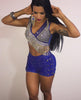 Top + Shorts Princesa Sparkler Samba Set - BrazilCarnivalShop