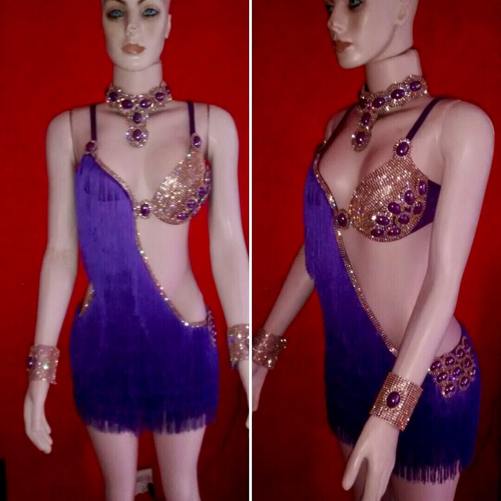 Intense Sparkle Passista Samba Show Dress - BrazilCarnivalShop