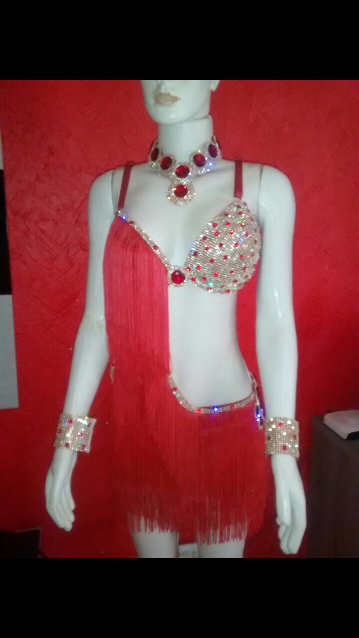 Intense Sparkle Passista Samba Show Dress freeshipping - BrazilCarnivalShop
