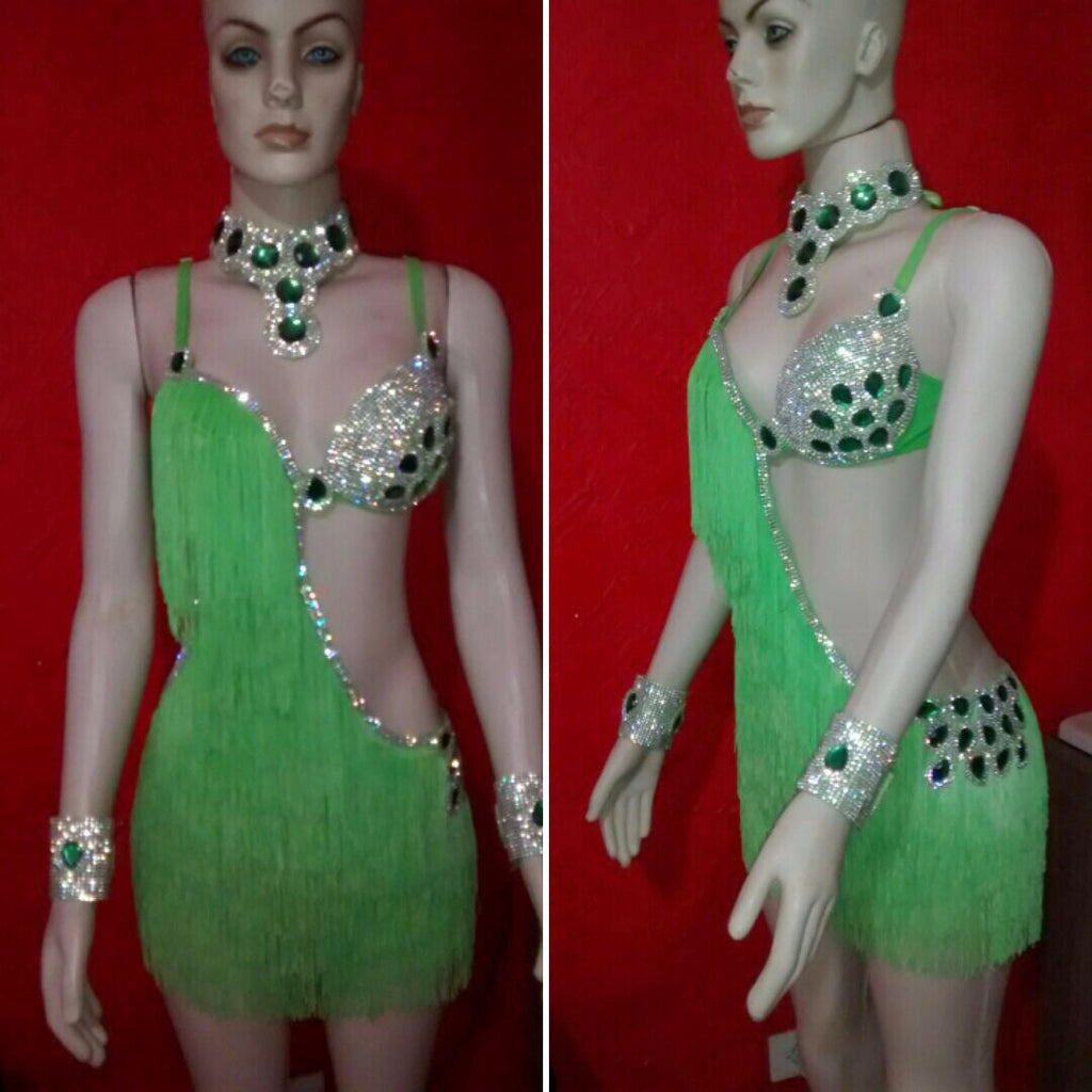 Intense Sparkle Passista Samba Show Dress - BrazilCarnivalShop