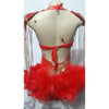 Sparkle Feathered Beauty Samba Show One Piece - BrazilCarnivalShop