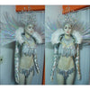 Crystal White Chinchila Samba Parade Dream - BrazilCarnivalShop