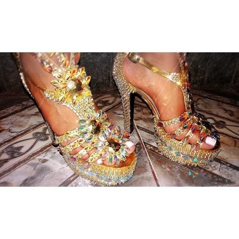 Radiance Crystal Samba Shoes - Special Request Only - BrazilCarnivalShop