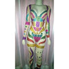 Branco Bling Samba Diva Crystal Full Body - BrazilCarnivalShop