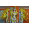 Ouro Drum Queen Samba Costume - BrazilCarnivalShop