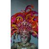 Laranja e Rosa Crown - BrazilCarnivalShop