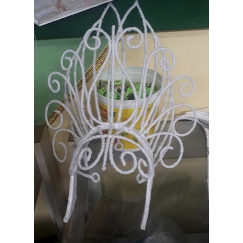 Headdress Wire Frame - Curls