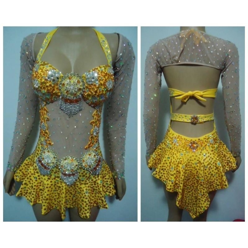 Manoela Spotlight Supreme Samba Shine One Piece - BrazilCarnivalShop