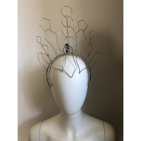 Headdress Wire Frame - Curves and Swirls