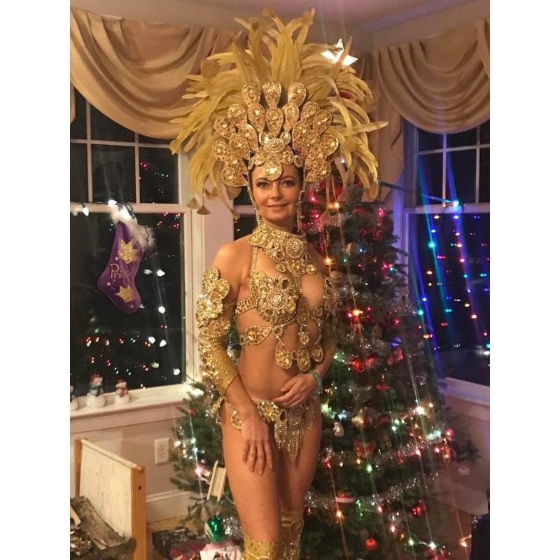 Dourada Luxury Bikini Samba Costume - BrazilCarnivalShop