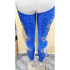 Azul Royal Top & Leg Sleeves - BrazilCarnivalShop