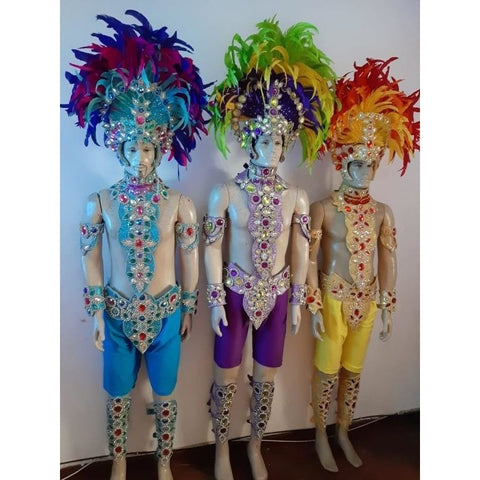 Carnival costumes, samba costumes, samba shoes, crystal shoes