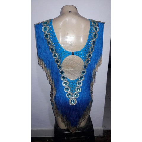 Regina Fringes body Shorts Show Samba Romper - BrazilCarnivalShop