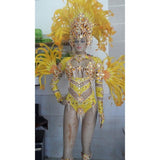 Sol Brilho Samba Complete 10 Piece Costume - BrazilCarnivalShop