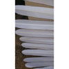 White Plain Acetate Feathers - BrazilCarnivalShop
