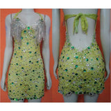 Dalia Lace Crystal Samba Shine Dress - BrazilCarnivalShop