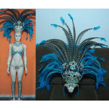 Azul Royal Diva do Samba - BrazilCarnivalShop