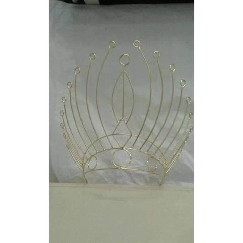 Headdress Wire Frame - Curves and Swirls