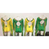 Viva Brazil Show Romper Green with Yellow Accent - BrazilCarnivalShop