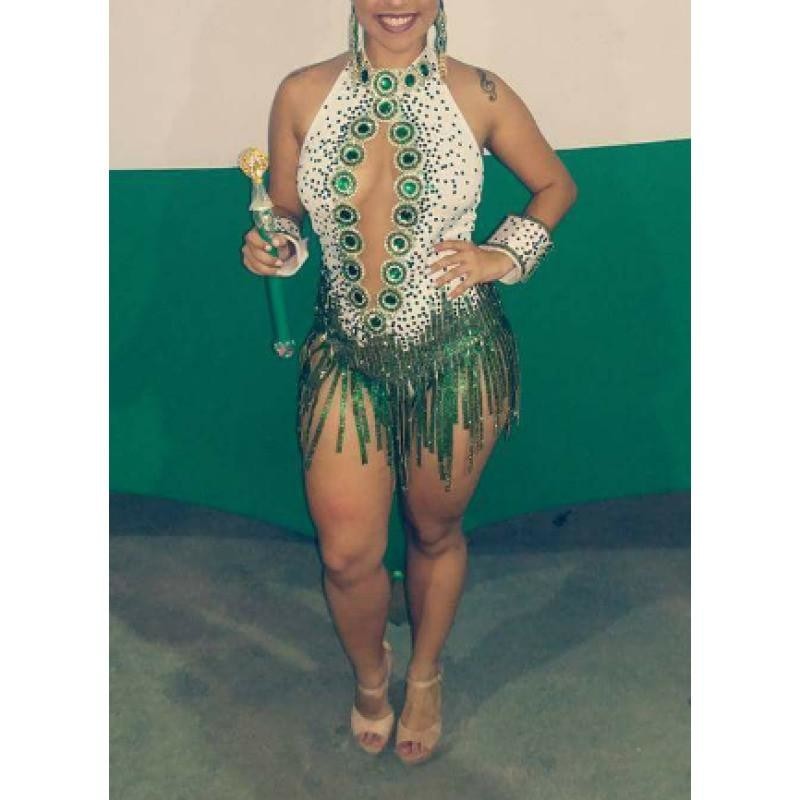 Laura Glow Brazil Show One Piece - BrazilCarnivalShop