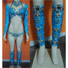 Blue Samba Parade  2 in 1 Costume - BrazilCarnivalShop