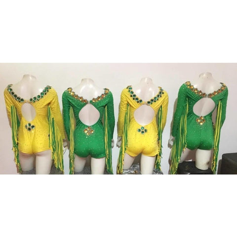 Viva Brazil Show Romper Fringes! - BrazilCarnivalShop