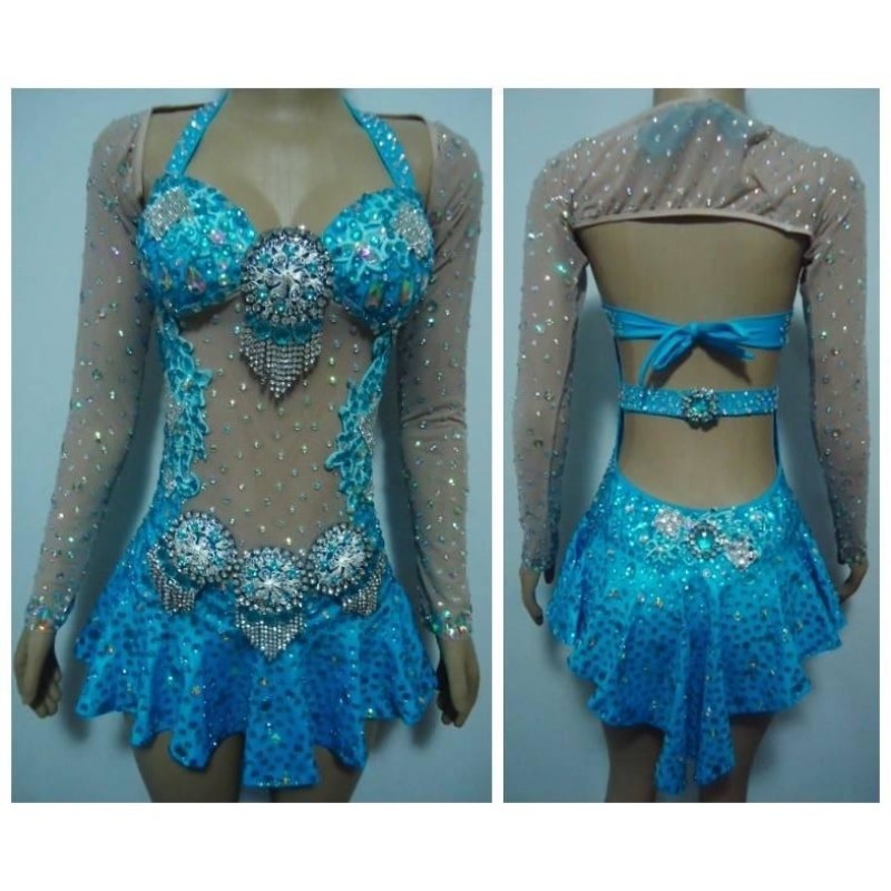 Manoela Spotlight Supreme Samba Shine One Piece - BrazilCarnivalShop