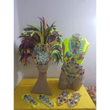 Exotica Cores Supreme Luxury Bikini-Body Samba Costume - BrazilCarnivalShop