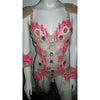 Fluorescent Pink Candy Nude One Piece Samba Show - BrazilCarnivalShop