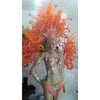 Tropical Exuberance Pink & Orange Samba Complete 10 Piece Costume - BrazilCarnivalShop